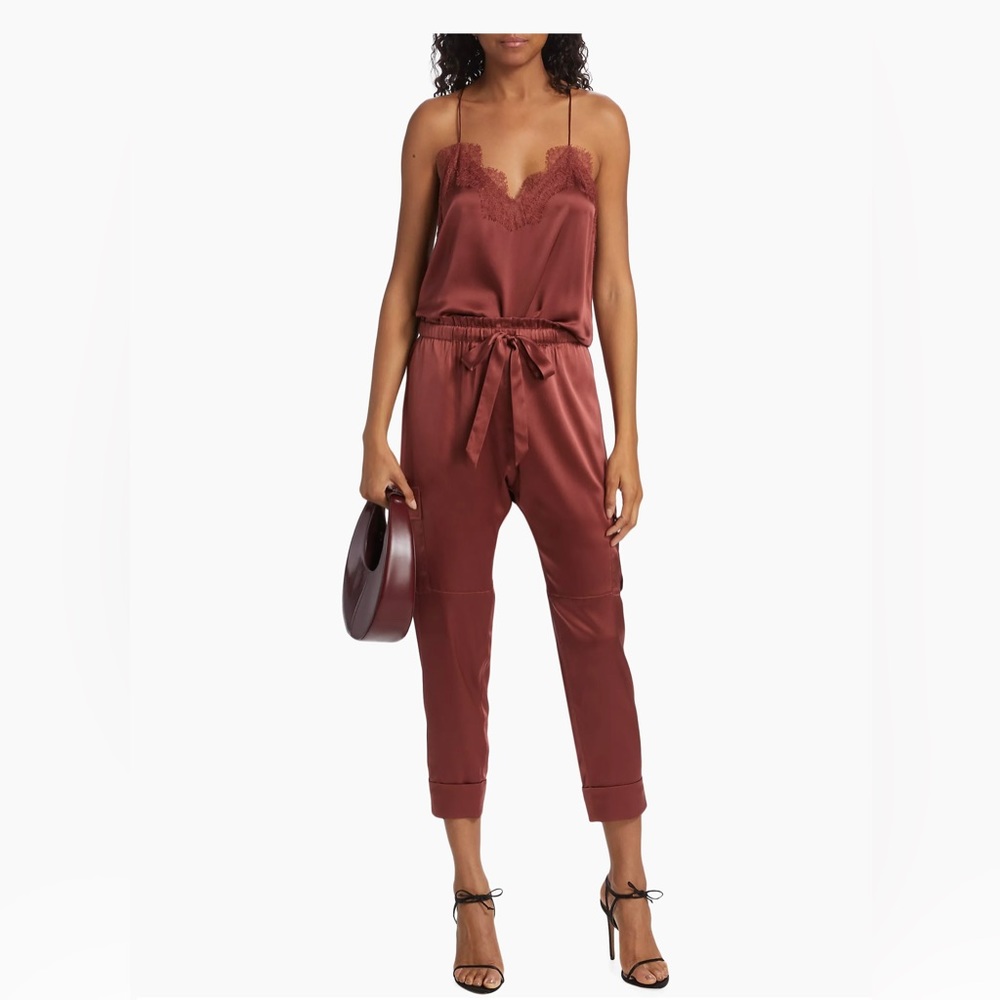 Set 2 pieces (top size M)  and pants (size Small) brand CAMI color spice NWT